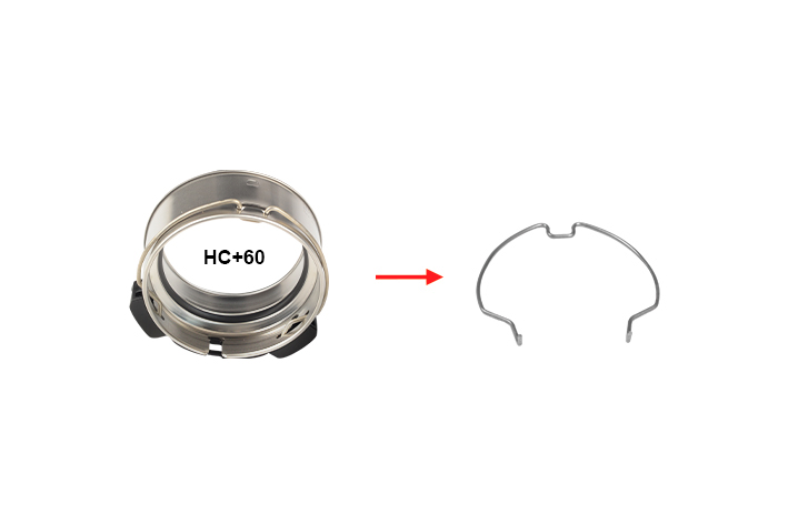 HC+60 CLIPS FOR CONNECTOR - OEM 10308