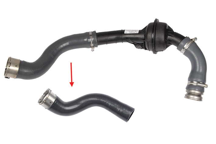 TURBO HOSE EXCLUDING PLASTIC PIPE - OEM 144600661R