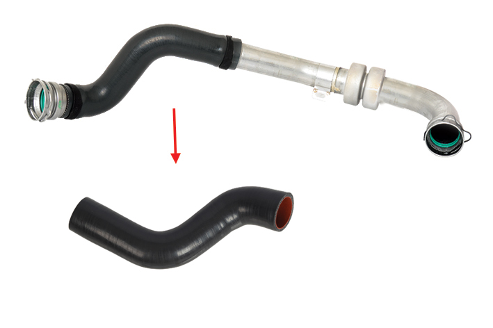 TURBO HOSE EXCLUDING METAL PIPE - OEM 8200760281