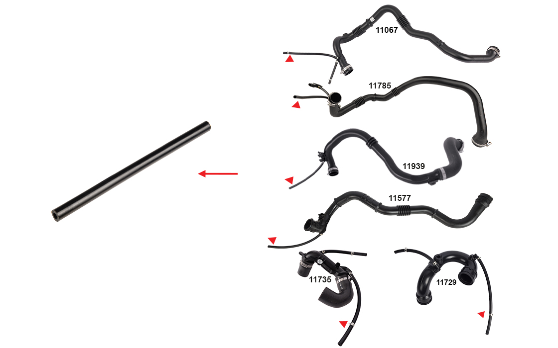 TURBO PIPE HOSE - OEM 8200166828