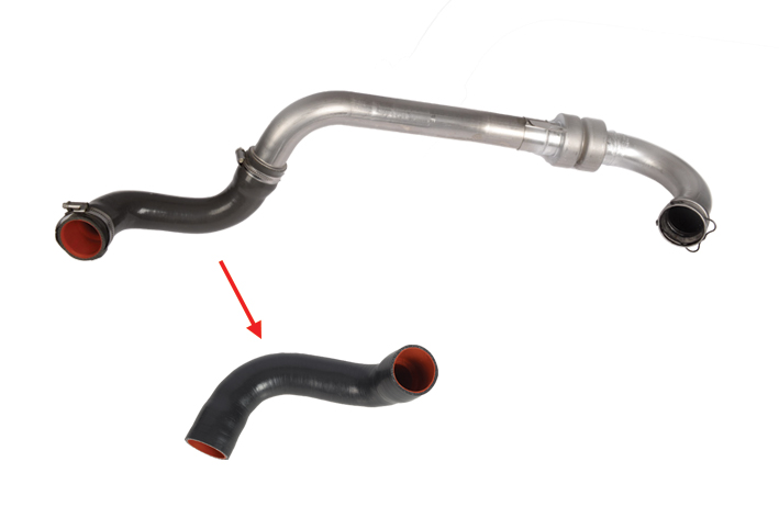 TURBO HOSE EXCLUDING METAL PIPE - OEM 8200276297