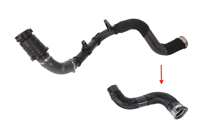 TURBO HOSE EXCLUDING PLASTIC PIPE - OEM 144605705R