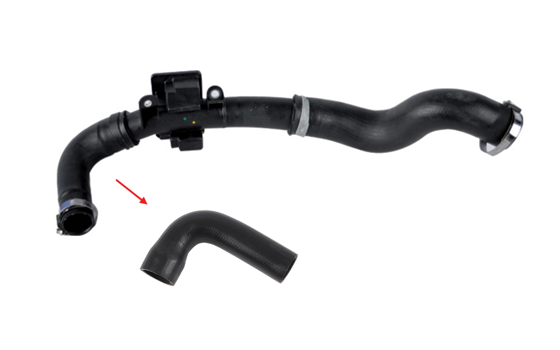 TURBO HOSE EXCLUDING PLASTIC PIPE - OEM 8200534296