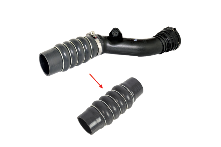 TURBO HOSE EXCLUDING PLASTIC PIPE - OEM 8200296596
