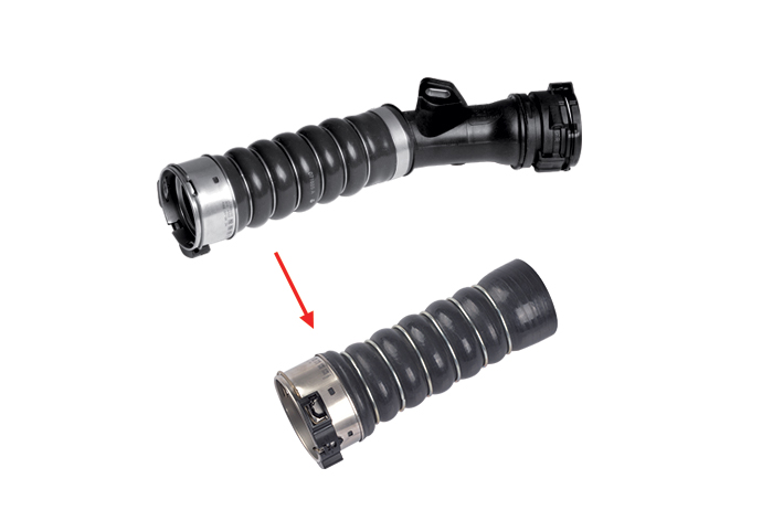 TURBO HOSE EXCLUDING PLASTIC PIPE - OEM 144606173R