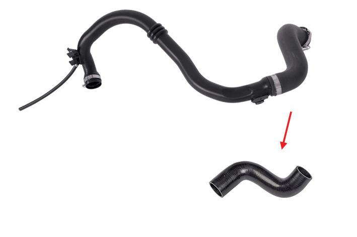 TURBO HOSE EXCLUDING PLASTIC PIPE - OEM 144608558R