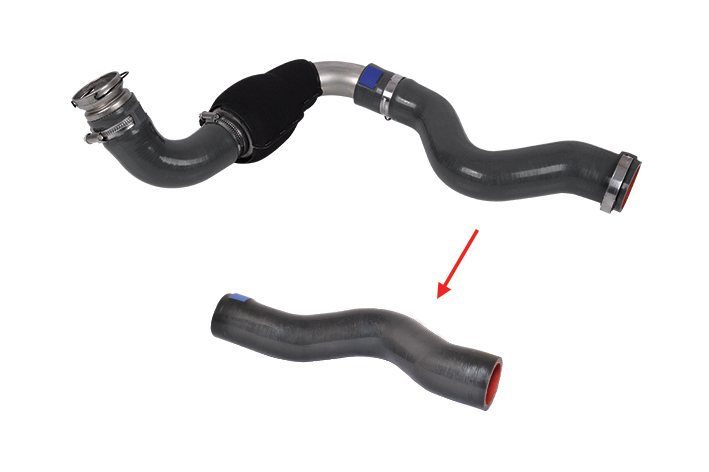 TURBO HOSE EXCLUDING METAL PIPE - OEM 8200648187
