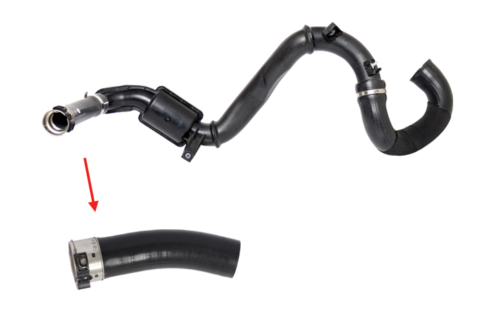 TURBO HOSE EXCLUDING PLASTIC PIPE - OEM 144602126R