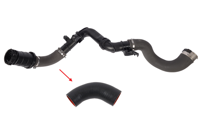 TURBO HOSE EXCLUDING PLASTIC PIPE - OEM 144601915R