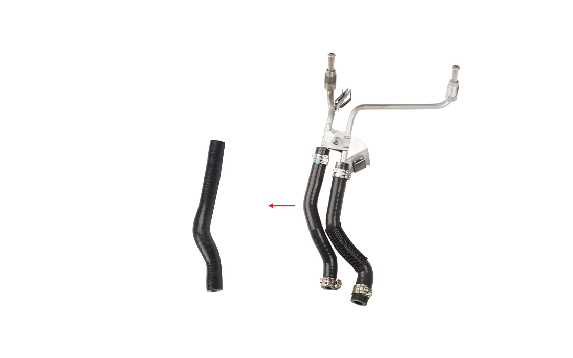 PRESSURE SENSOR HOSE EXCLUDING METAL PIPE - OEM 208152223R