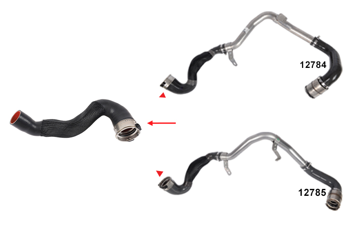 TURBO HOSE EXCLUDING METAL PIPE - OEM 144602862R