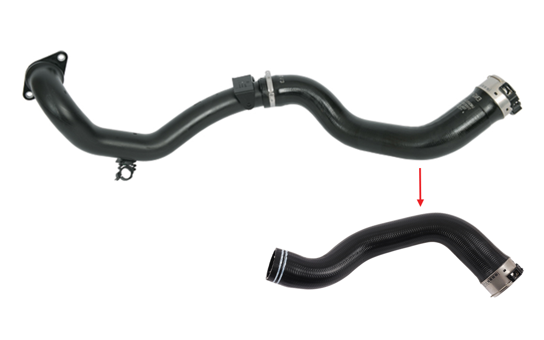TURBO HOSE EXCLUDING PLASTIC PIPE - OEM 51881823