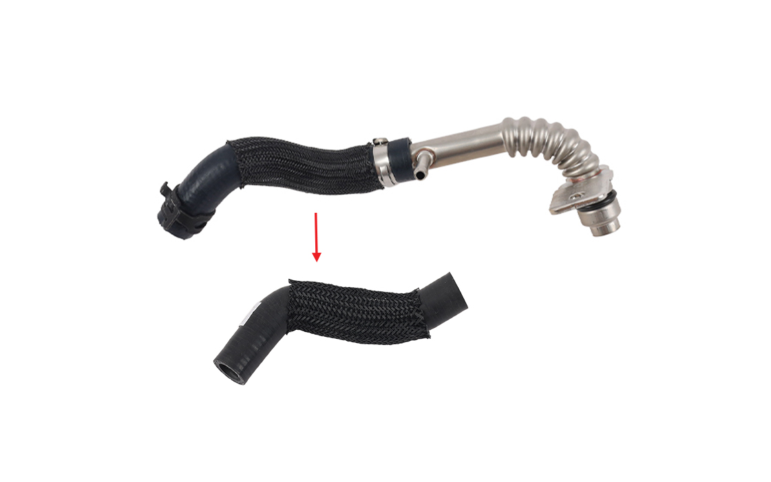 TURBO HOSE EXCLUDING METAL PIPE - OEM 9807662280