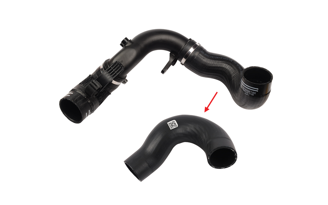 TURBO HOSE EXCLUDING PLASTIC PIPE - OEM 1609011780