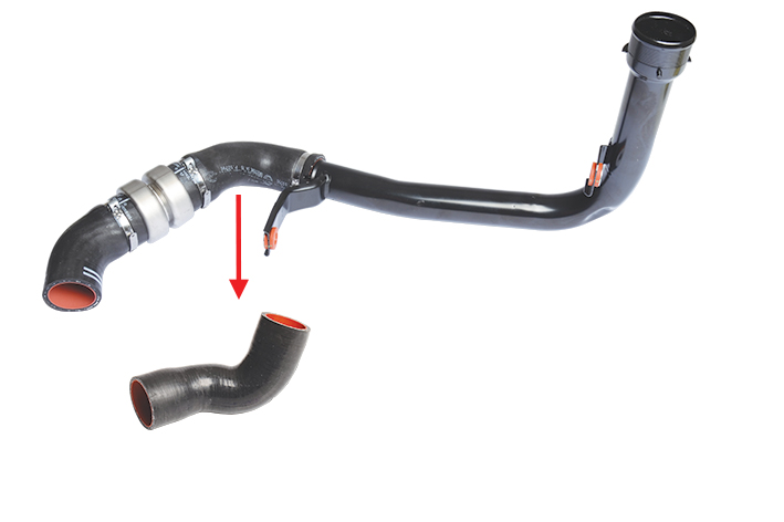 TURBO HOSE EXCLUDING METAL PIPE - OEM 1366746080