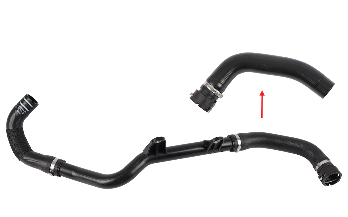 RADIATOR INLET HOSE EXCLUDING PLASTIC PIPE - OEM 1366739080