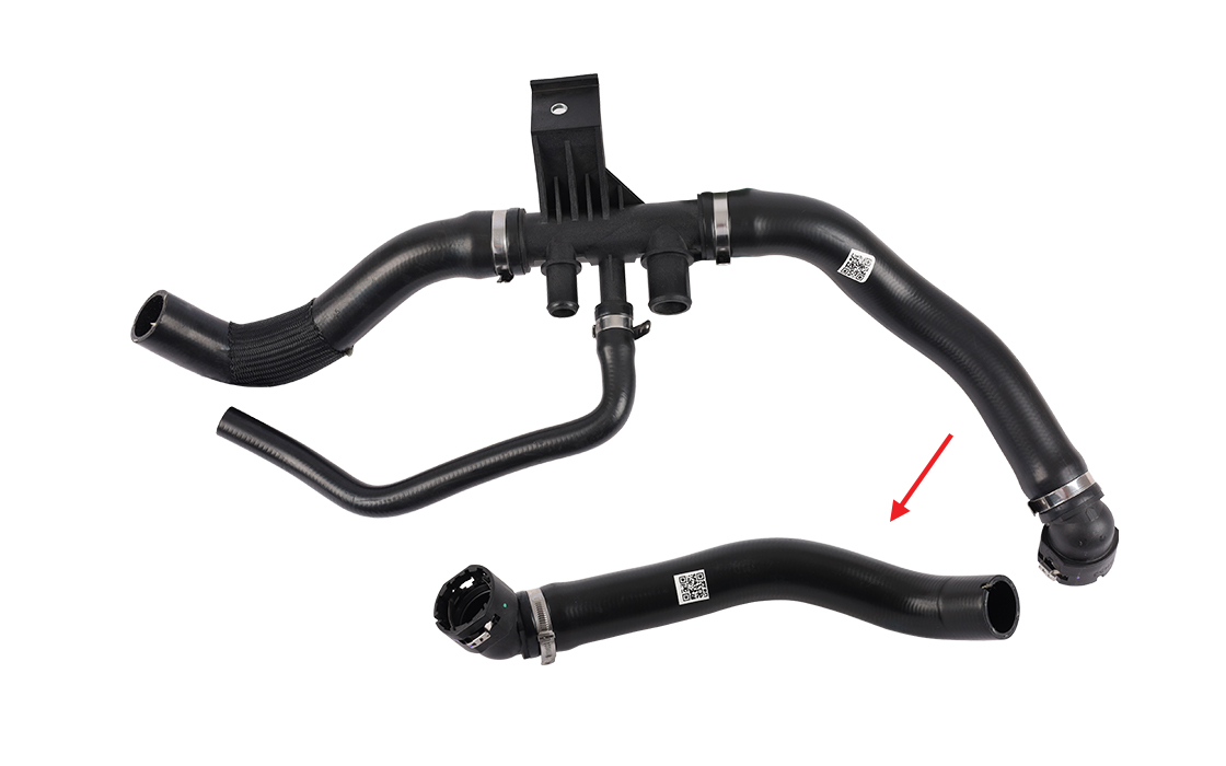 RADIATOR OUTLET HOSE EXCLUDING PLASTIC PIPE - OEM 1349150080