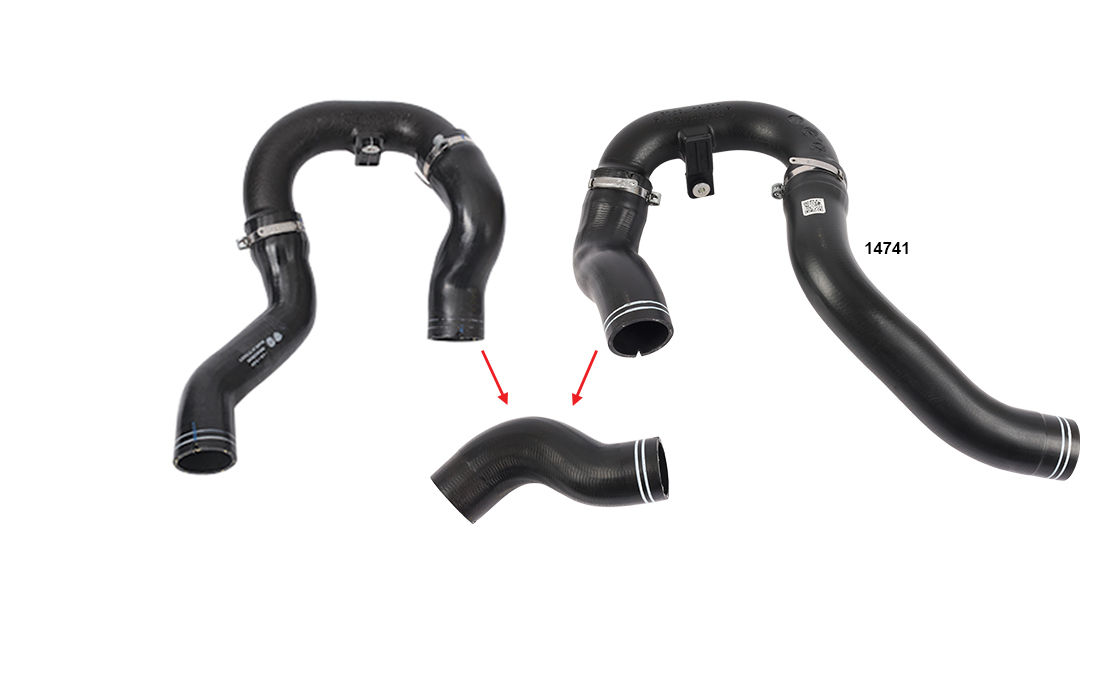 TURBO HOSE EXCLUDING PLASTIC PIPE - OEM 51832981