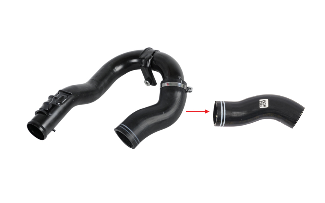 TURBO HOSE EXCLUDING METAL PIPE - OEM 52008382
