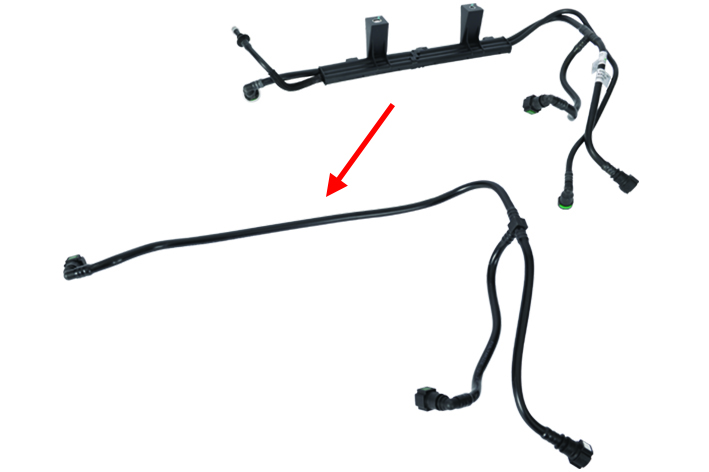 FUEL PIPE EXCLUDING BRACKET - OEM 51782245