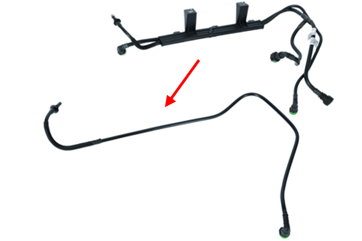 FUEL PIPE EXCLUDING BRACKET - OEM 51782245