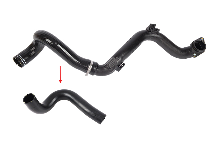 TURBO HOSE EXCLUDING PLASTIC PIPE - OEM 51998293