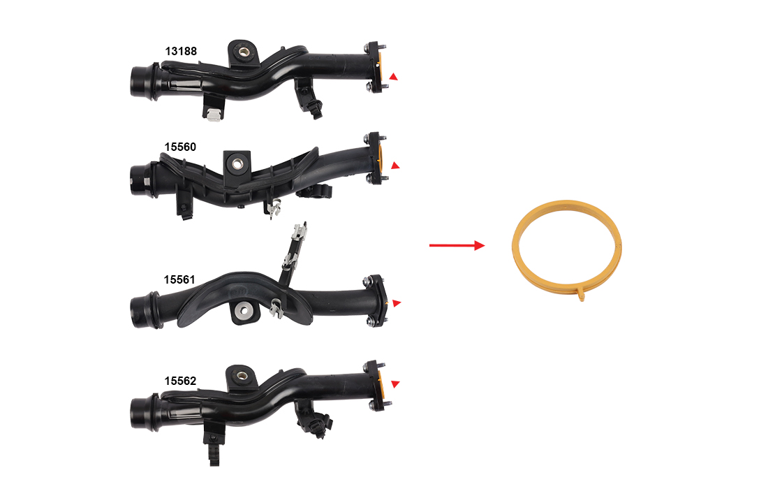 TURBO PIPE GASKET EXCLUDING PLASTIC PIPE - OEM 52014558