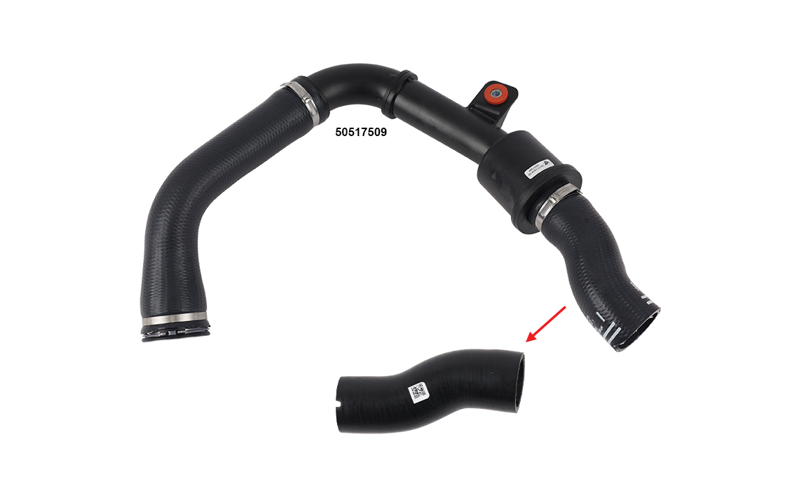 TURBO HOSE EXCLUDING PLASTIC PIPE - OEM 50517509