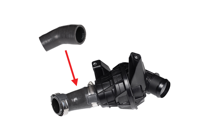 TURBO HOSE EXCLUDING PLASTIC PIPE - OEM 1436.Q4