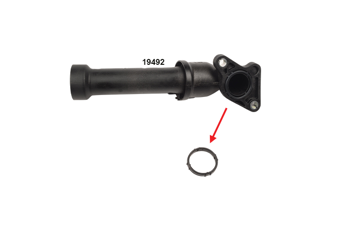 GASKET OF WATER PUMP PIPE - OEM 6C1Q8B535AF