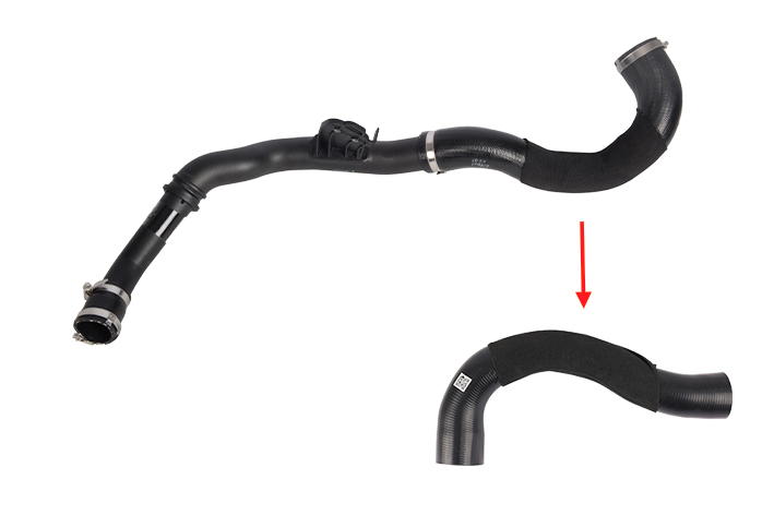 TURBO HOSE EXCLUDING PLASTIC PIPE - OEM GK216C646AD