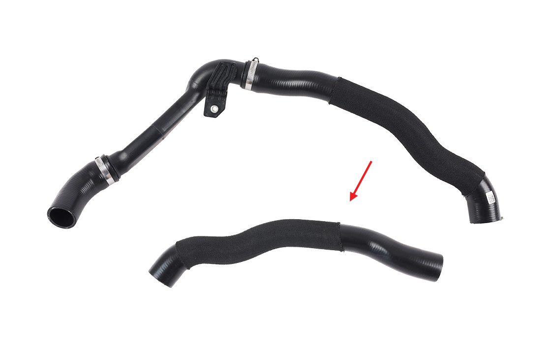 RADIATOR OUTLET HOSE EXCLUDING PLASTIC PIPE - OEM GK218D033BH