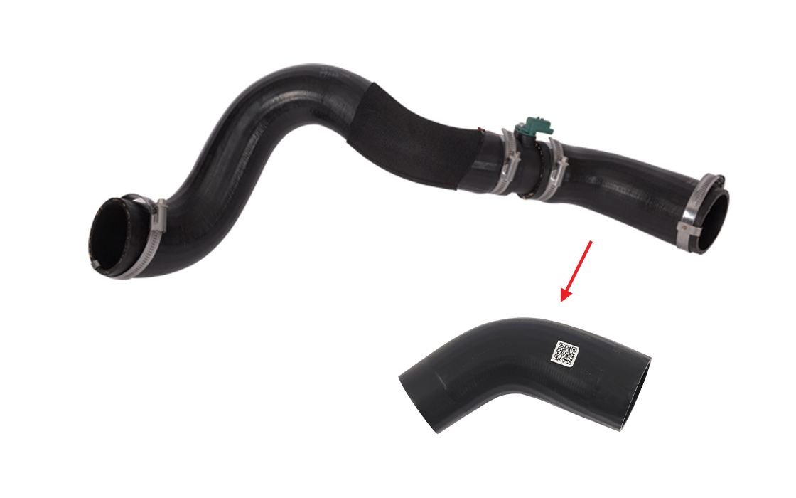 TURBO HOSE EXCLUDING PLASTIC PIPE - OEM CC116K863DE
