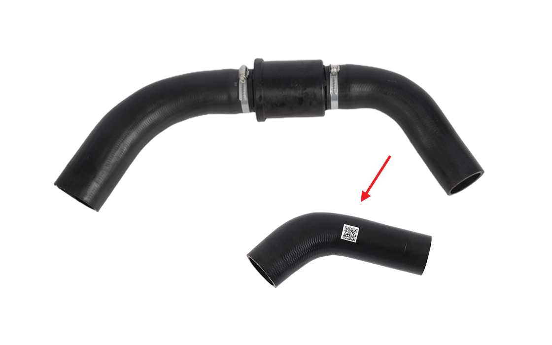 TURBO HOSE EXCLUDING PLASTIC PIPE - OEM 6C116K683BD