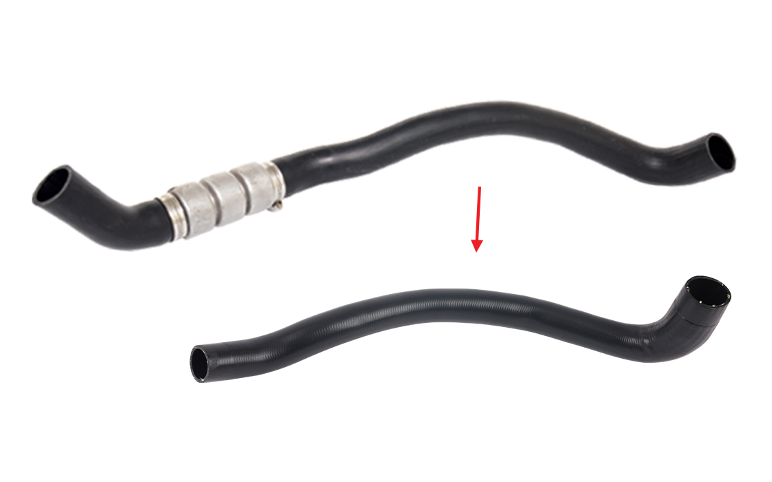 TURBO HOSE EXCLUDING METAL PIPE - OEM 6C116K683EK