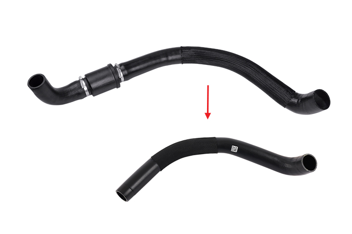 TURBO HOSE EXCLUDING PLASTIC PIPE - OEM BK216C646AF