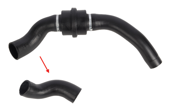 TURBO HOSE EXCLUDING PLASTIC PIPE - OEM 8C166K683AF