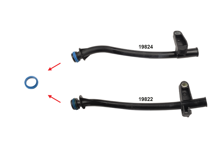 GASKET OF OIL LEVEL ROD PIPE - OEM YS6Q6K815AC