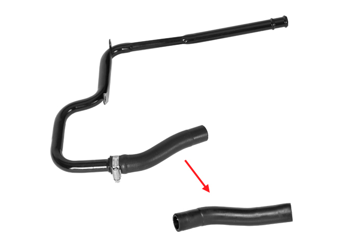 HEATER HOSE EXCLUDING METAL PIPE - OEM 7T1618K580AA