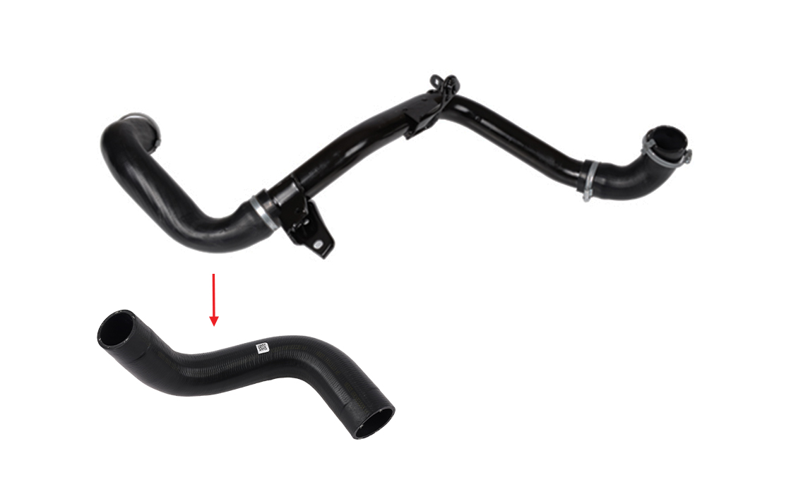 TURBO HOSE EXCLUDING METAL PIPE - OEM 6M516C646GC