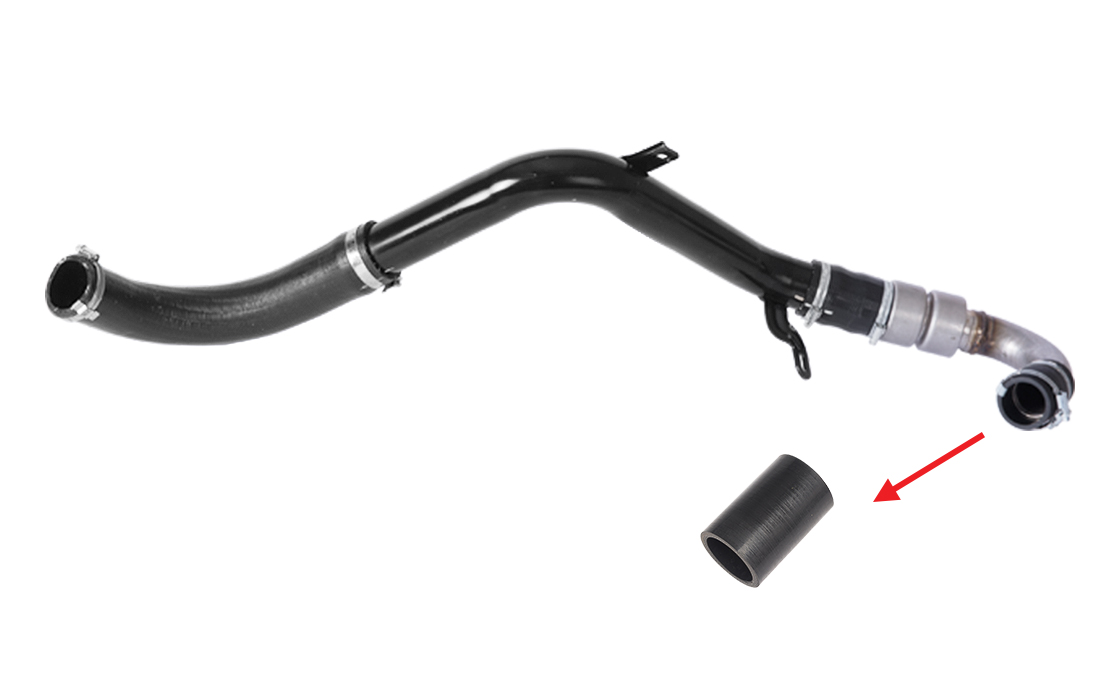 TURBO HOSE EXCLUDING METAL PIPE - OEM 6M516C646BB