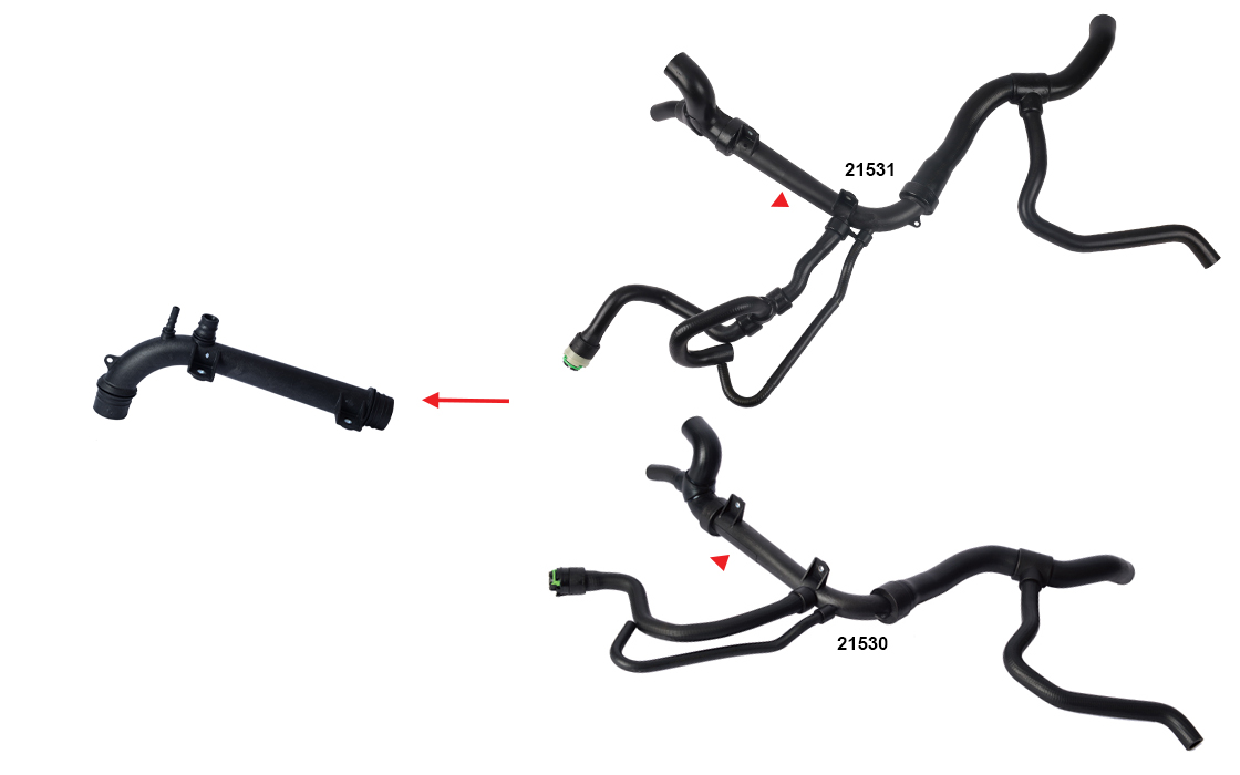 RADIATOR CONNECTION PIPE - OEM 1336119
