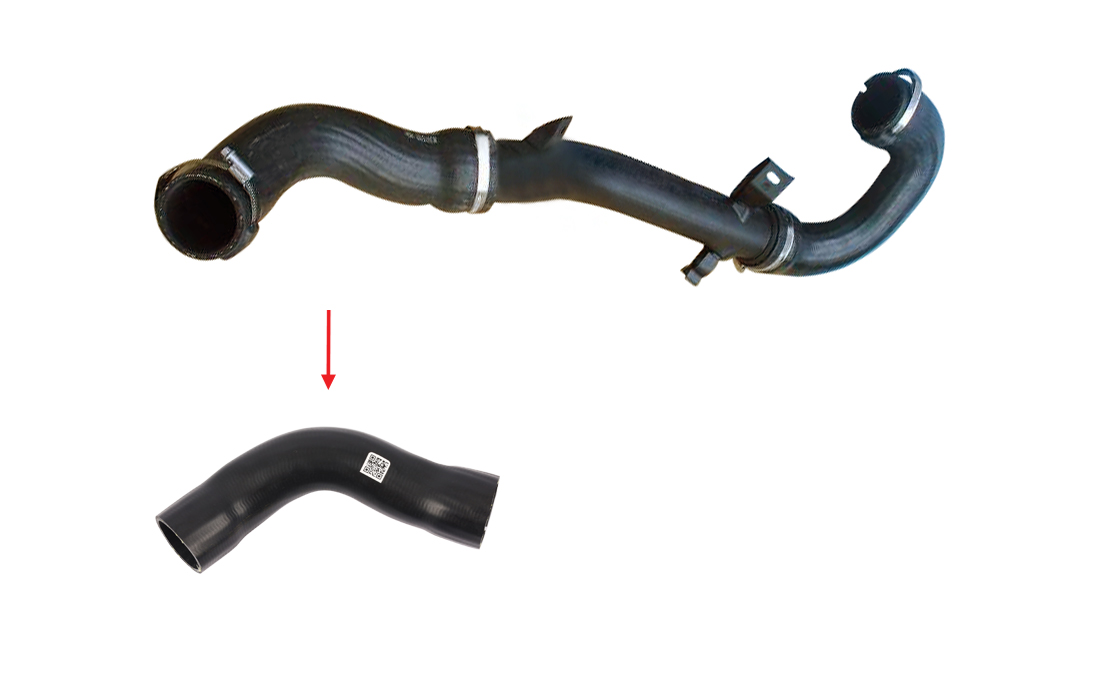 TURBO HOSE EXCLUDING PLASTIC PIPE - OEM 5835820