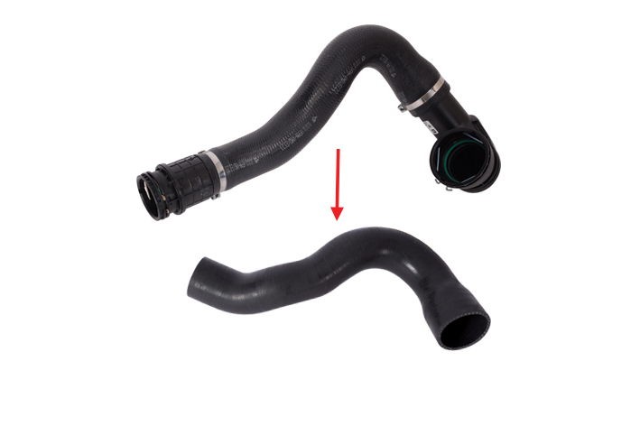 TURBO HOSE EXCLUDING PLASTIC PIPE - OEM 860418