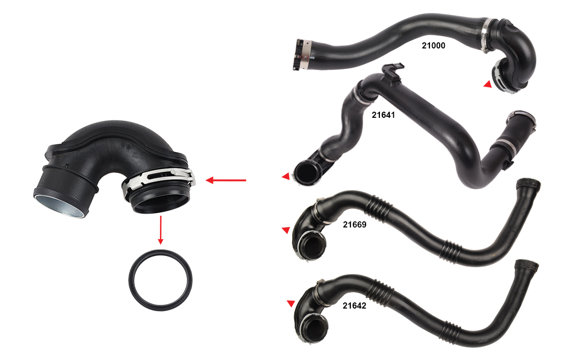 TURBO PIPE GASKET - OEM 1302533