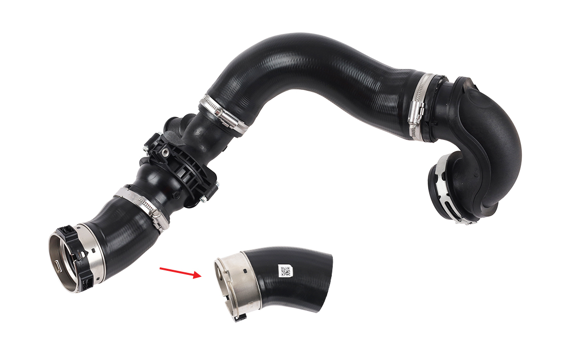 TURBO HOSE EXCLUDING PLASTIC PIPE - OEM 1302209