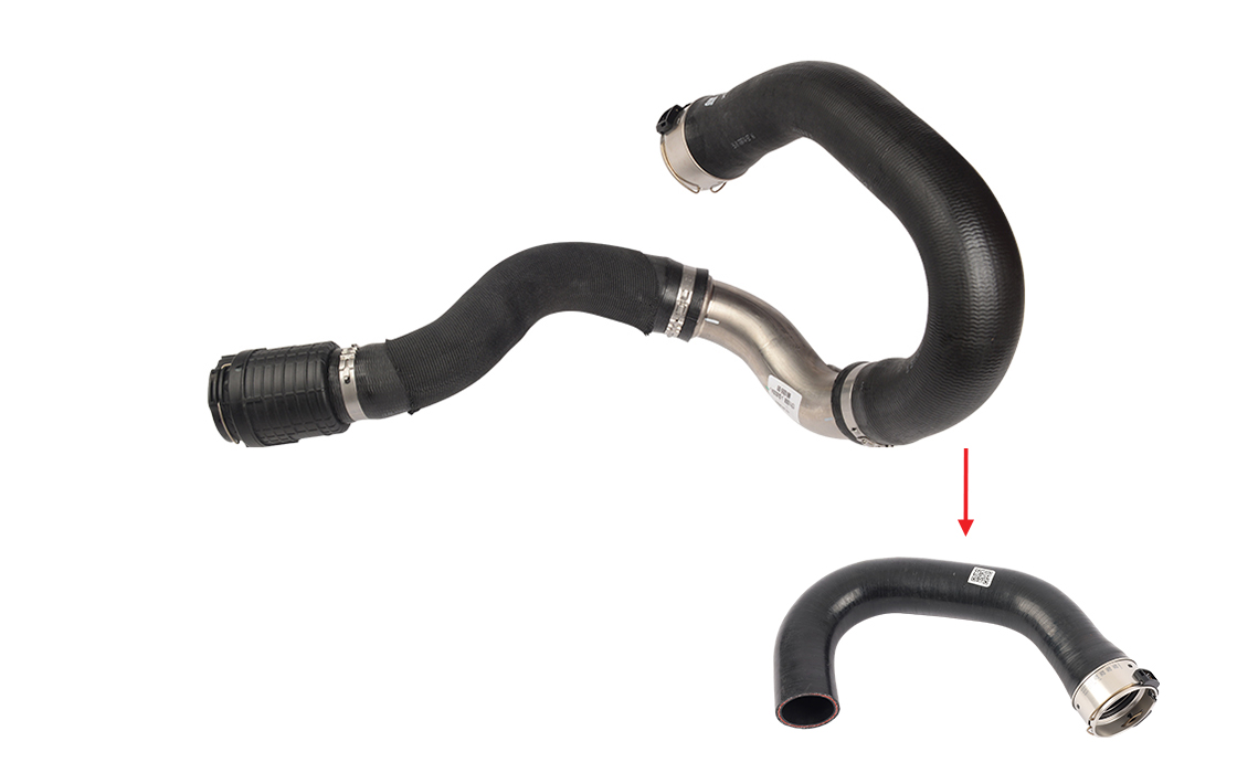 TURBO HOSE EXCLUDING METAL PIPE - OEM GM 39146832