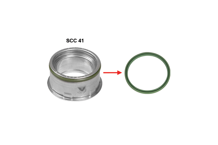 TURBO HOSE GASKET SCC 41 - OEM 3C0145117B