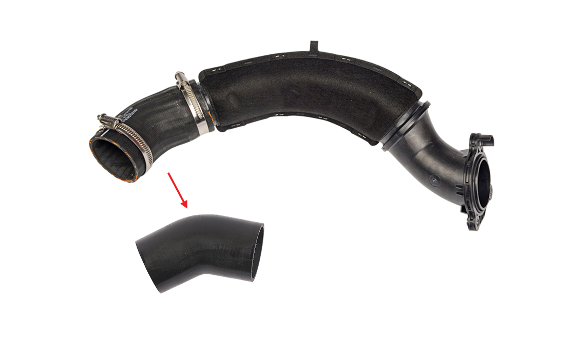 TURBO HOSE EXCLUDING PLASTIC PIPE - OEM 05L145762J
