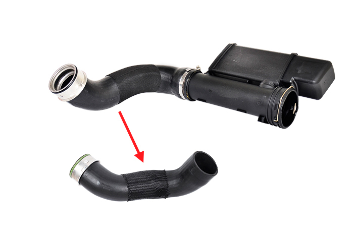 TURBO HOSE EXCLUDING PLASTIC PIPE - OEM 2115282982